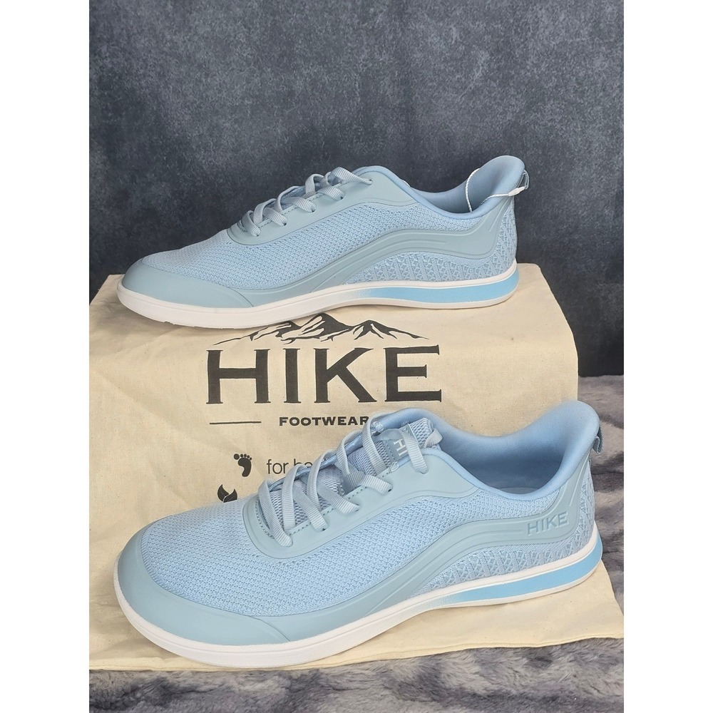 NWT Hike Footwear Wave barefoot Sneakers Light Blue Minimalist EU 38 Size 7.5